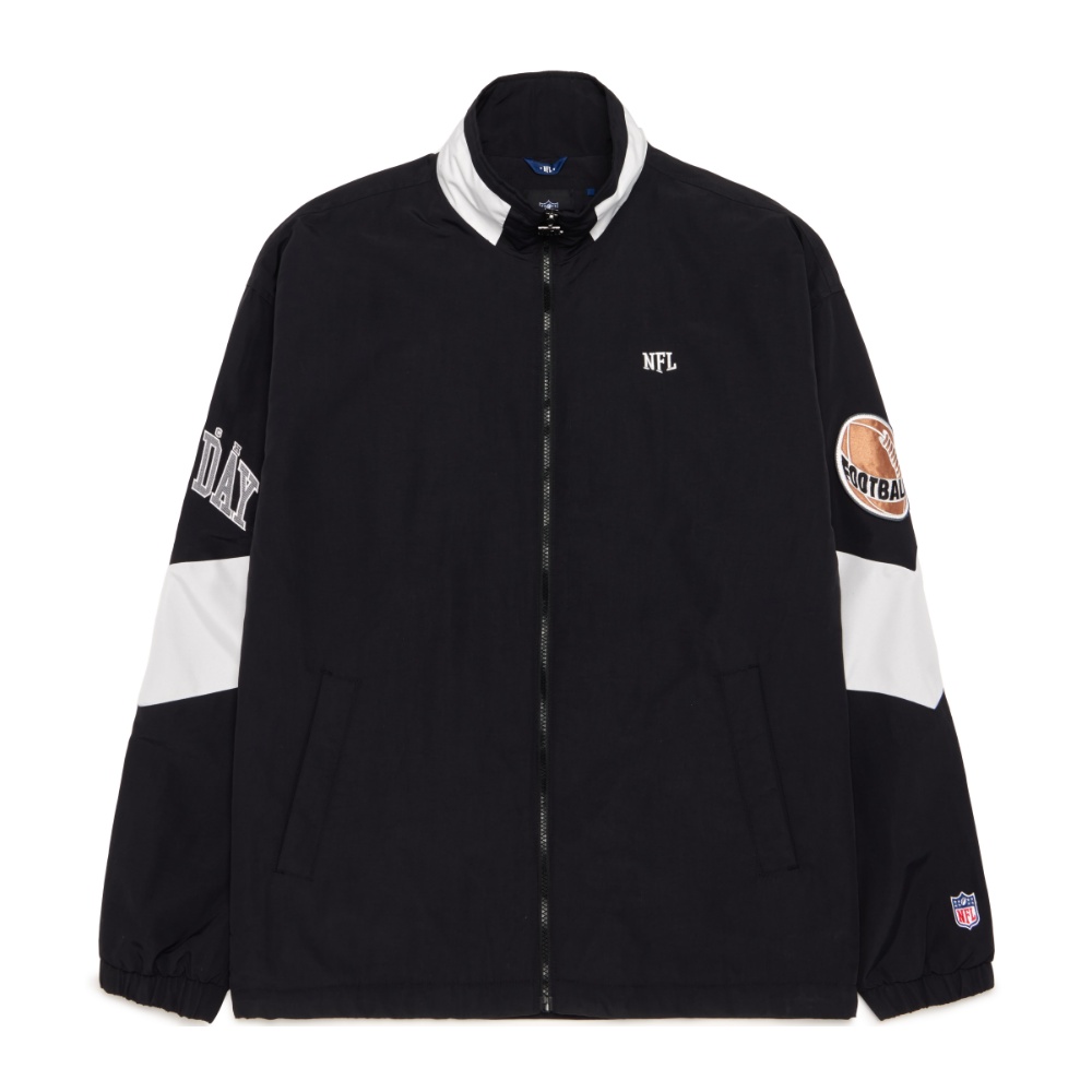 Korean Black/Red Long Baseball Jacket SD01334
