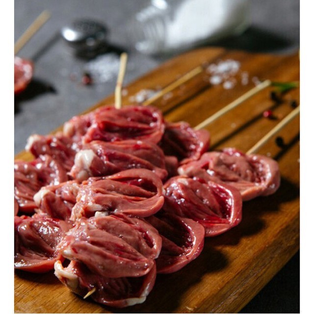닭염통꼬치 (4개)