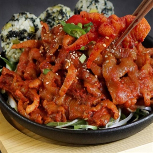 직화무뼈닭발