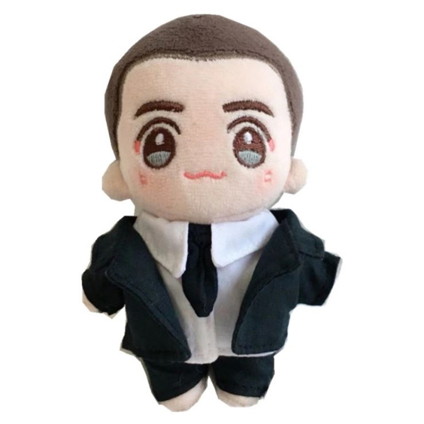 지오몽 10cm 인형옷 블랙 슈트 정장 무속성 솜뭉치 아이돌 의상 상세 이미지 6