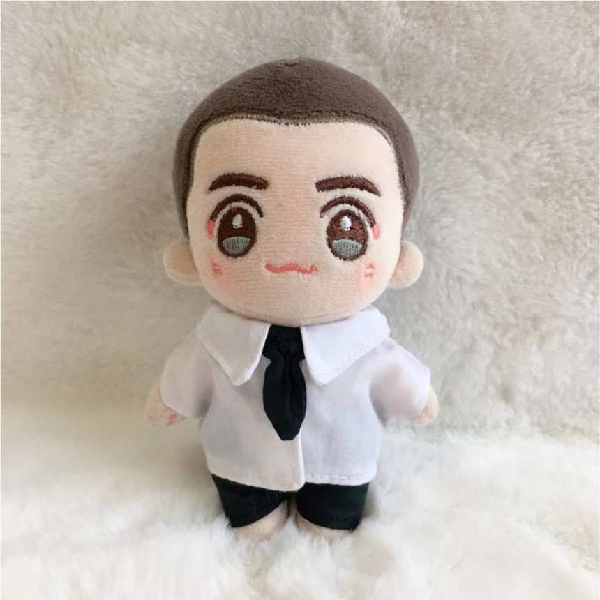 지오몽 10cm 인형옷 블랙 슈트 정장 무속성 솜뭉치 아이돌 의상 상세 이미지 4