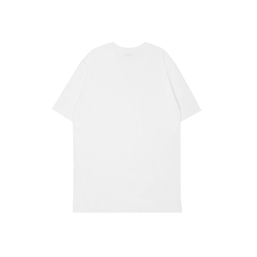반팔 티셔츠 화이트 색상 이미지-S14L13