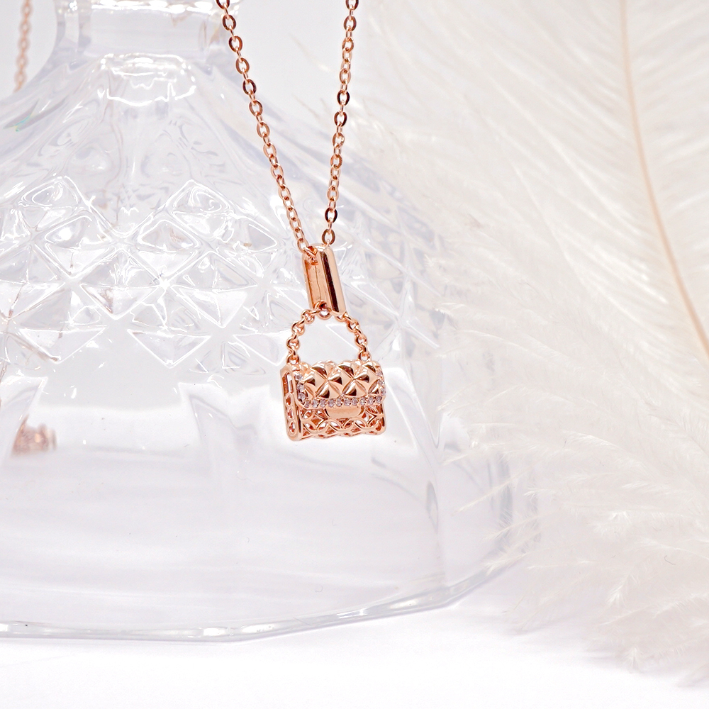 14k 미니백 참 목걸이 OPDLN5521