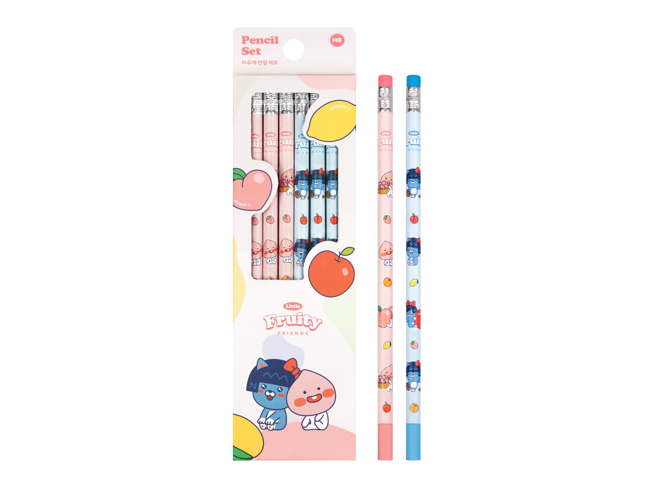 Kakao Friends Little Apeach Pencil Set Set