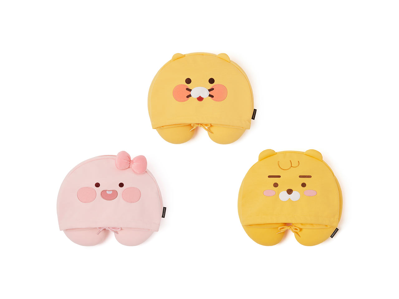 Kakao Friends Little Ryan Hooded Neck Pillow