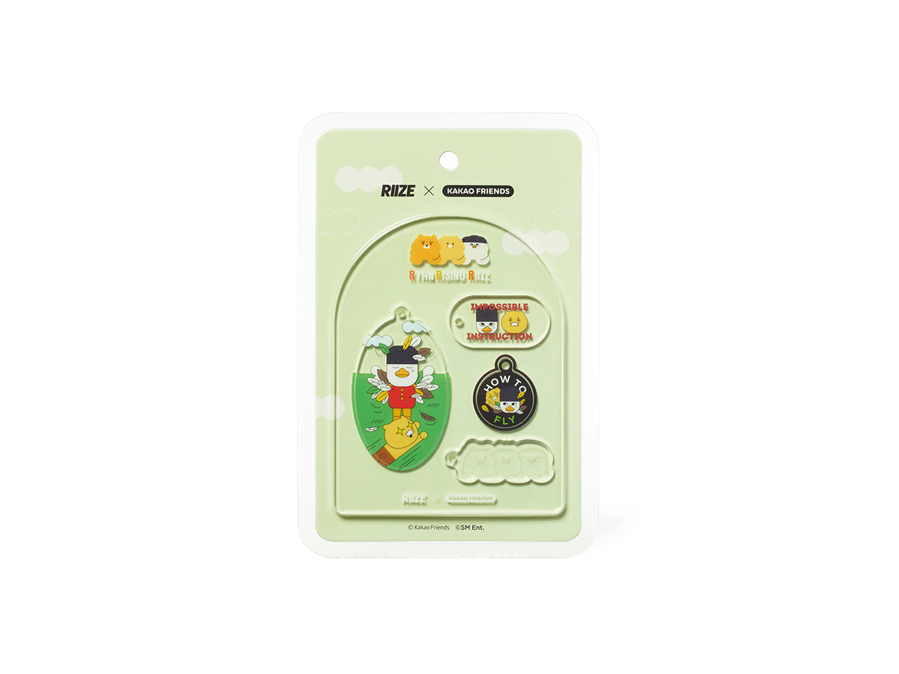 Porte-cles Acrylique Friends - Kakao Friends