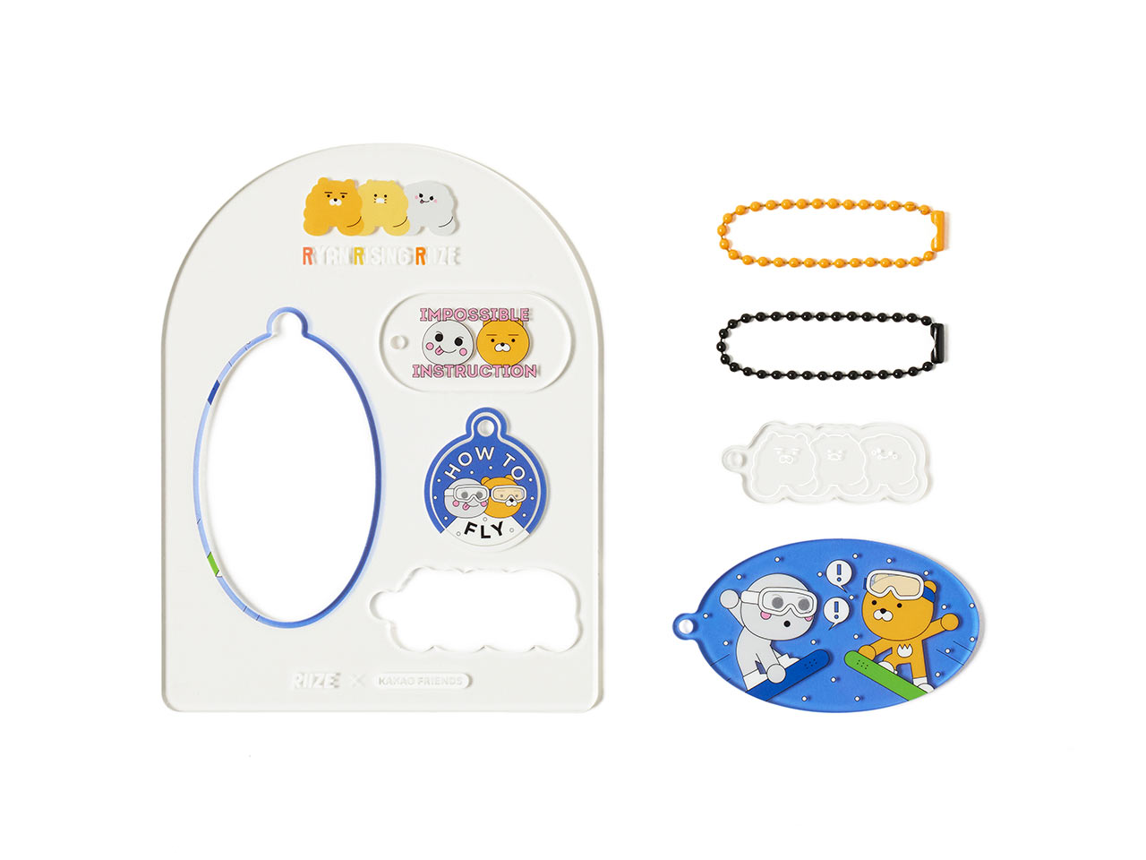 Porte-cles Acrylique Friends - Kakao Friends