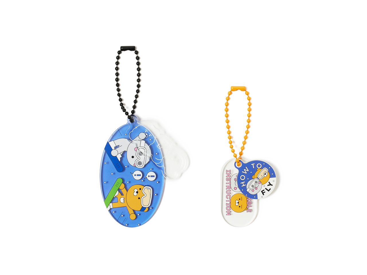 Porte-cles Acrylique Friends - Kakao Friends
