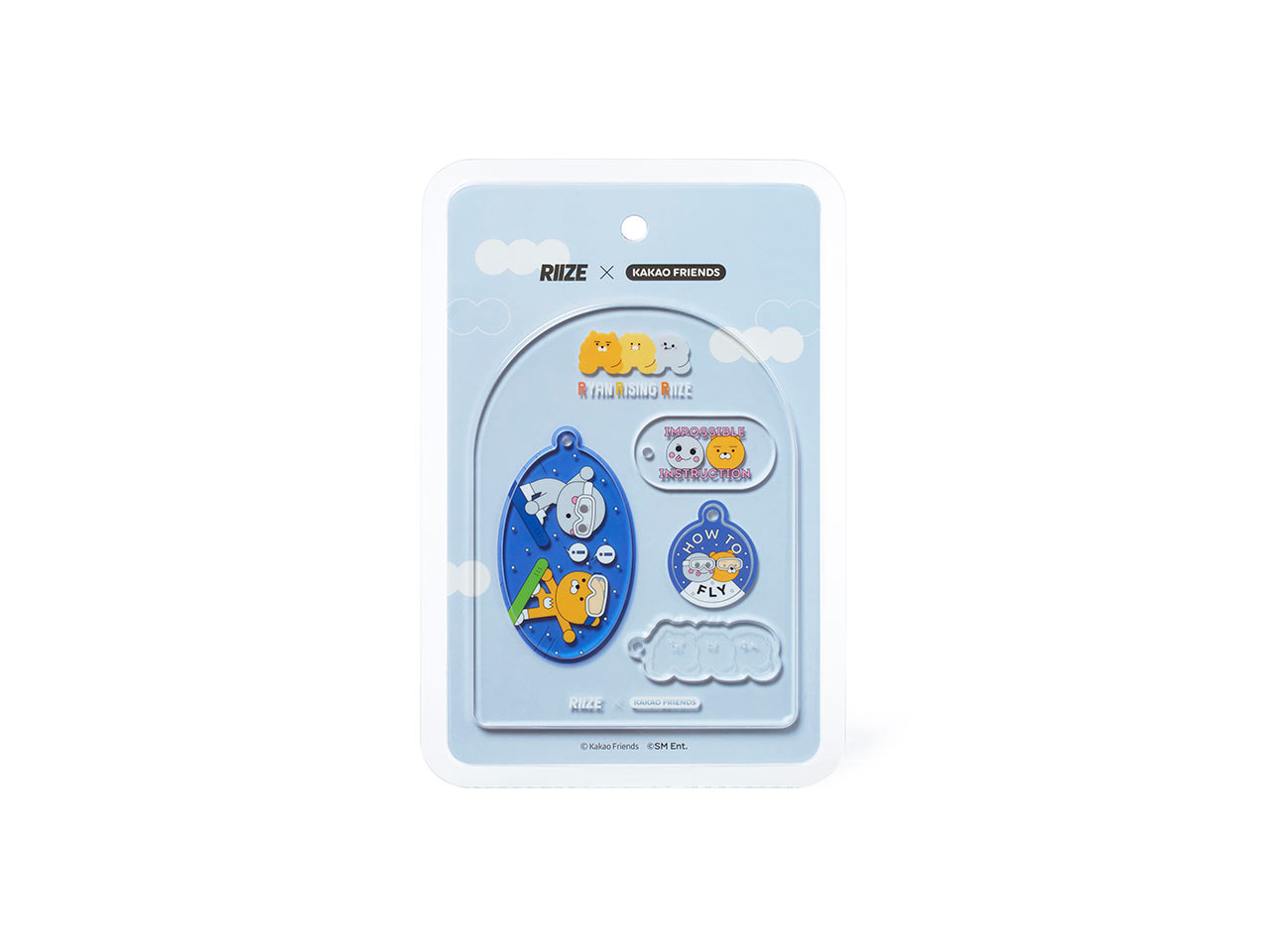 Porte-cles Acrylique Friends - Kakao Friends