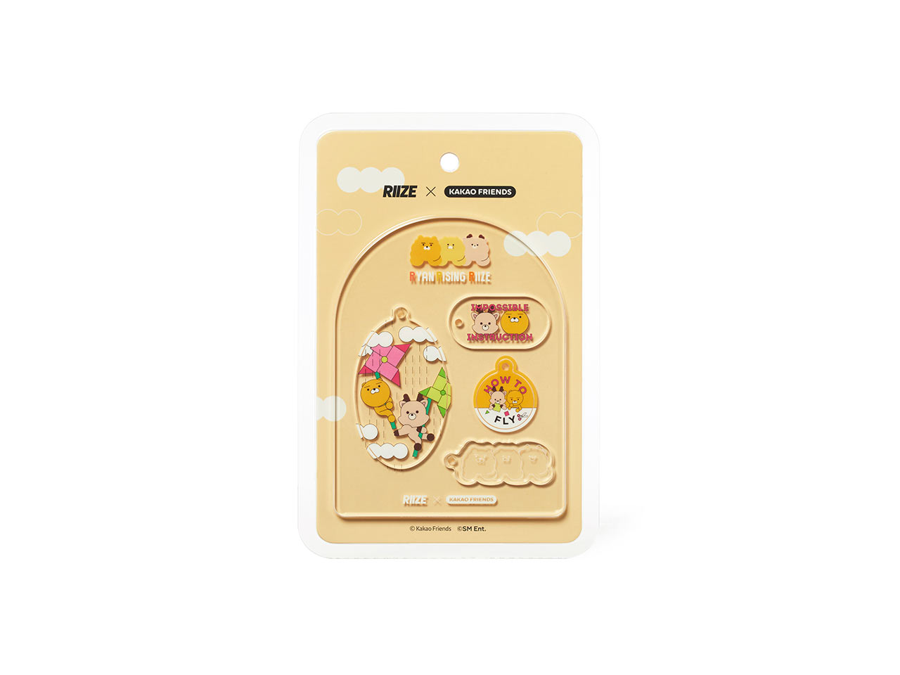 Porte-cles Acrylique Friends - Kakao Friends