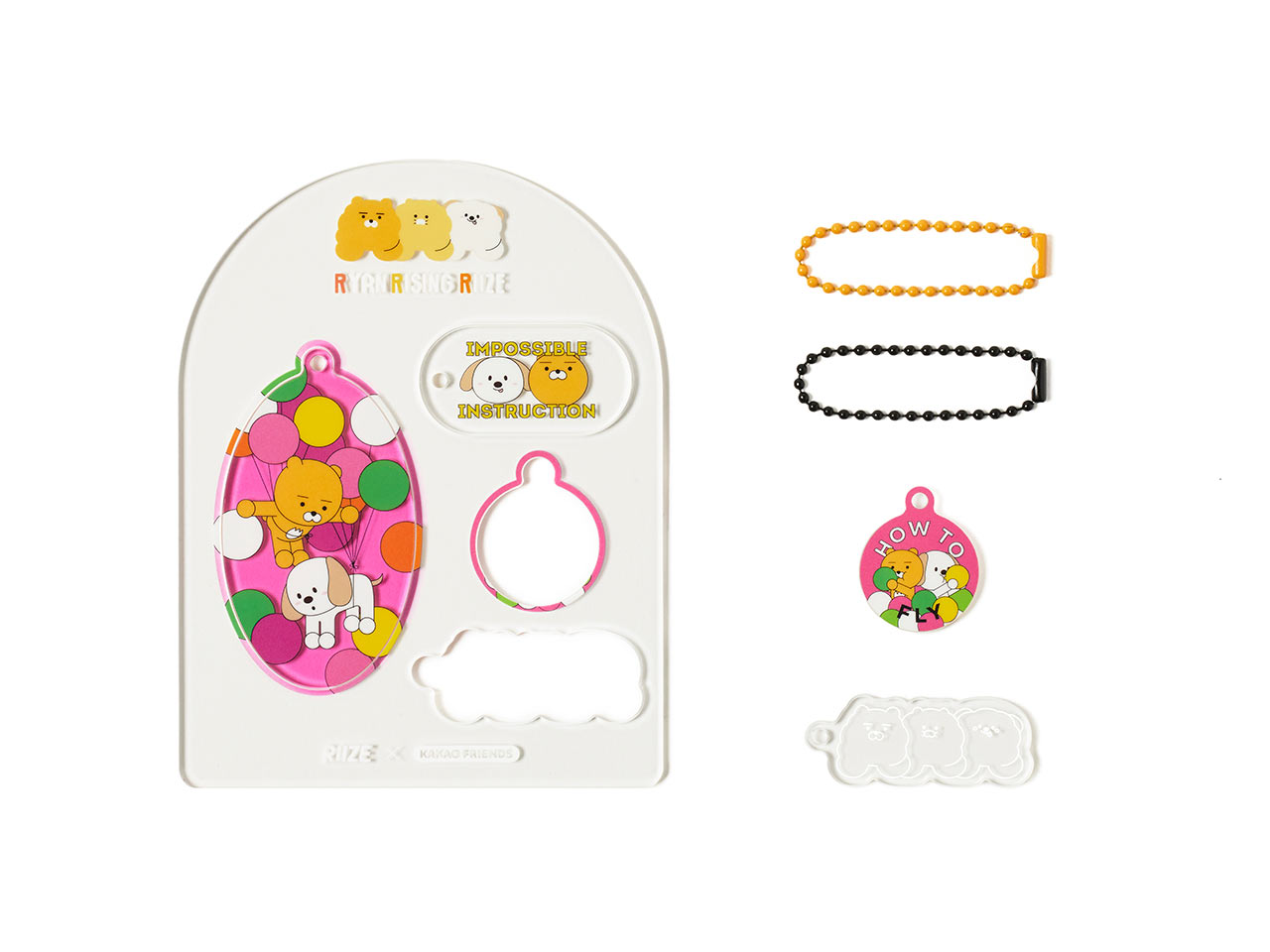 Kakao Friends Friends Acrylic Keyring