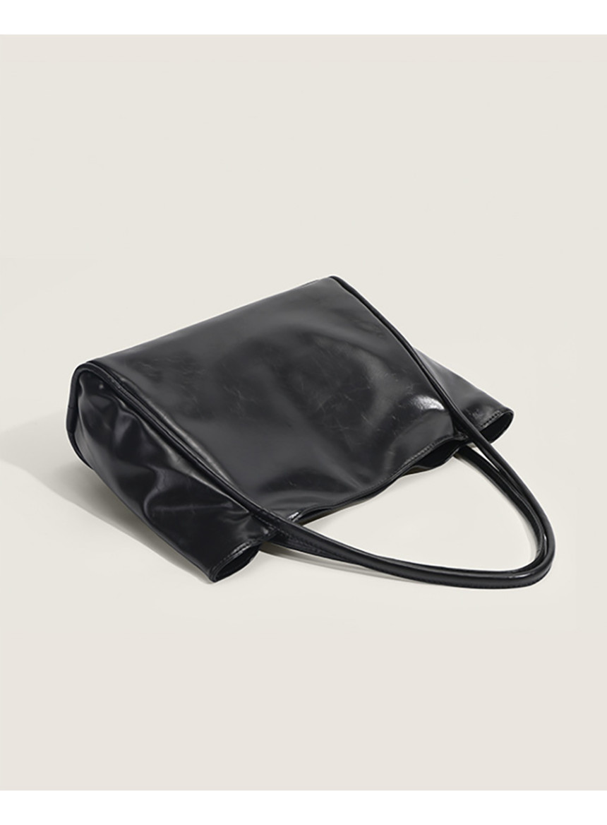 【Anyone more】Big Vintage Leather Bobusang Shoulder Bag anyonemore - Culture Leather Big Bobusang Shoulder Bag