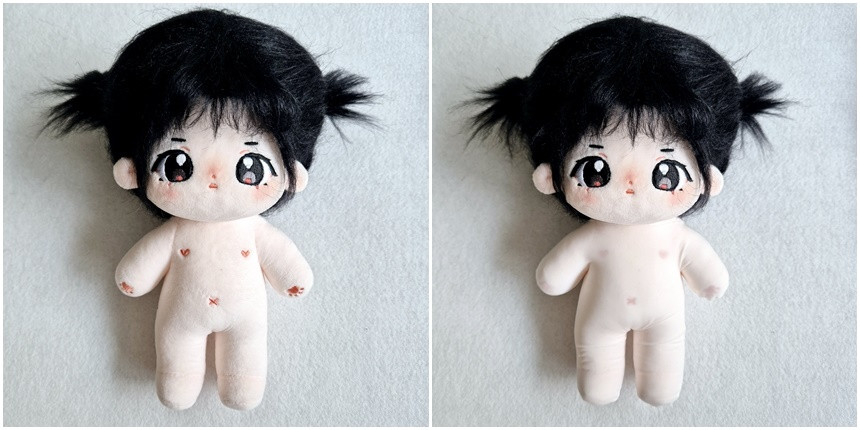 지오몽 10cm 15cm 20cm 인형옷 이염방지복 바디슈트 내의 상세 이미지 7