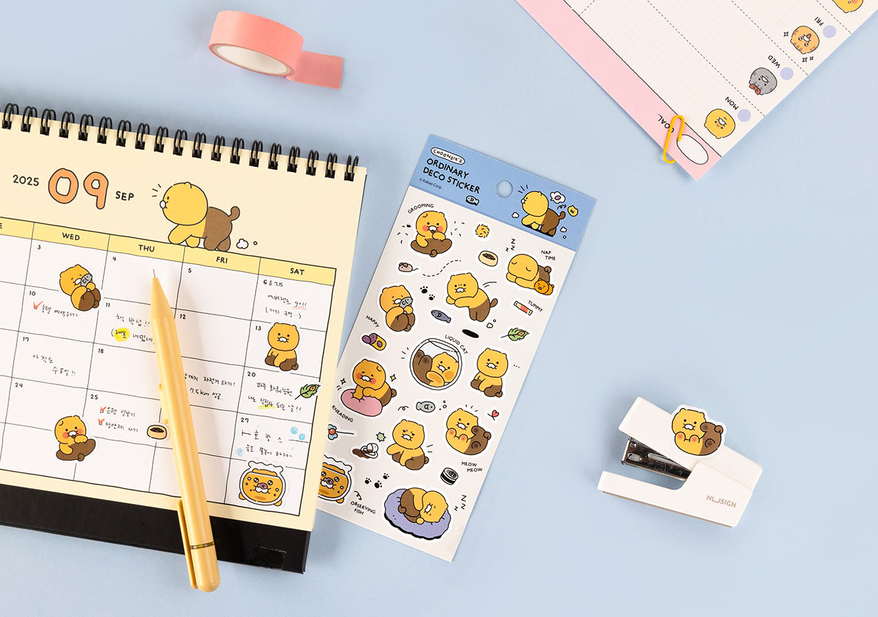Stickers Deco Chunsik - Kakao Friends