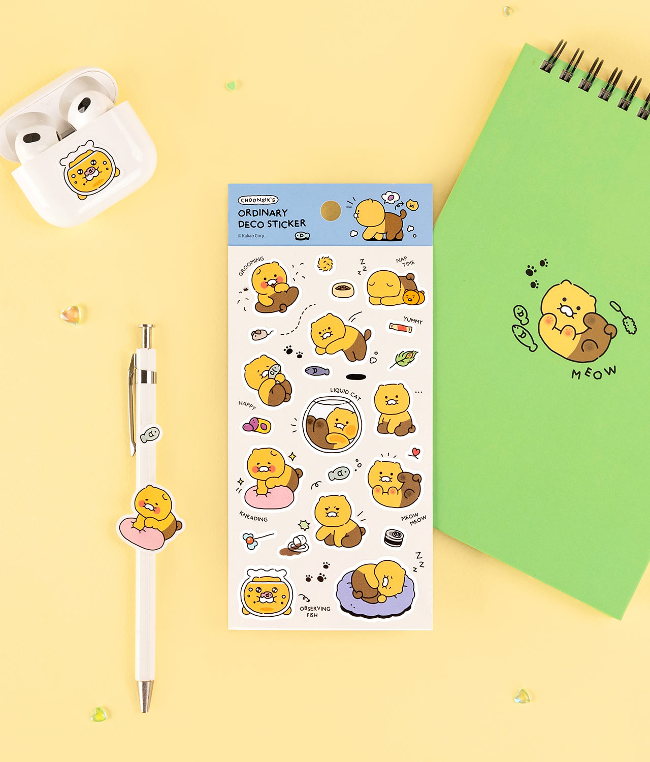 Stickers Deco Chunsik - Kakao Friends