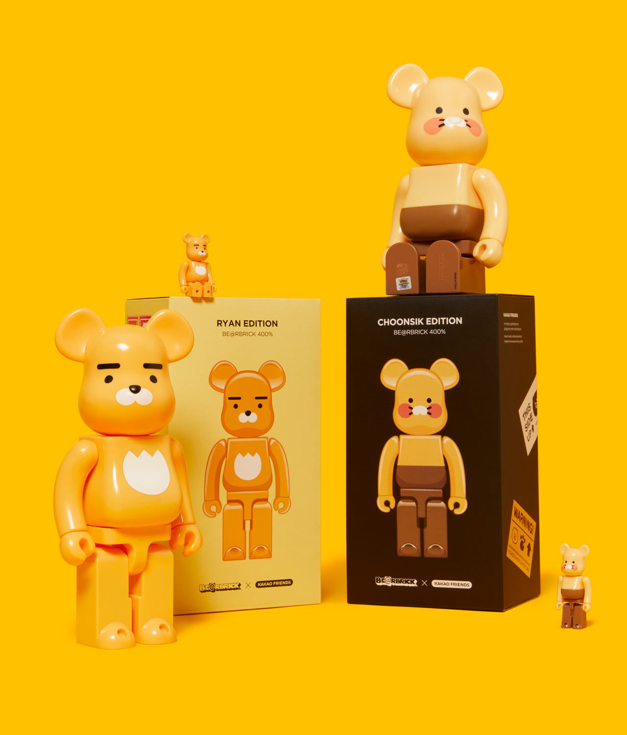 Bearbrick Ryan - Kakao Friends