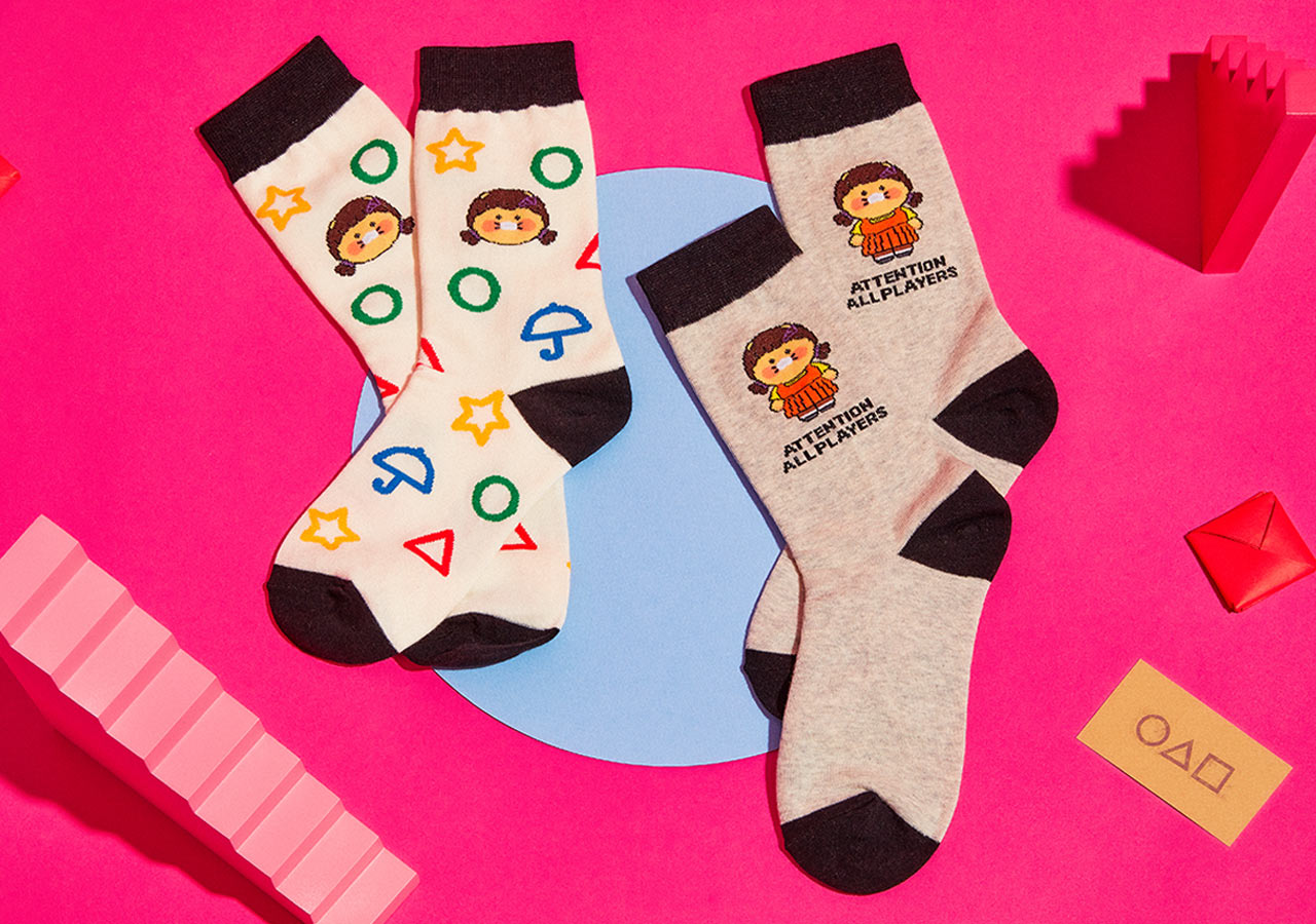 X Friends Socks Chunsik