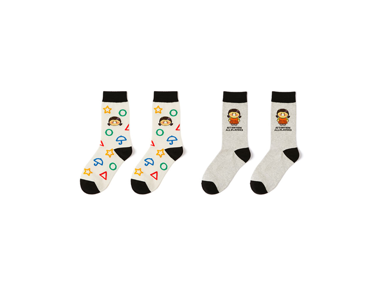 X Friends Socks Chunsik
