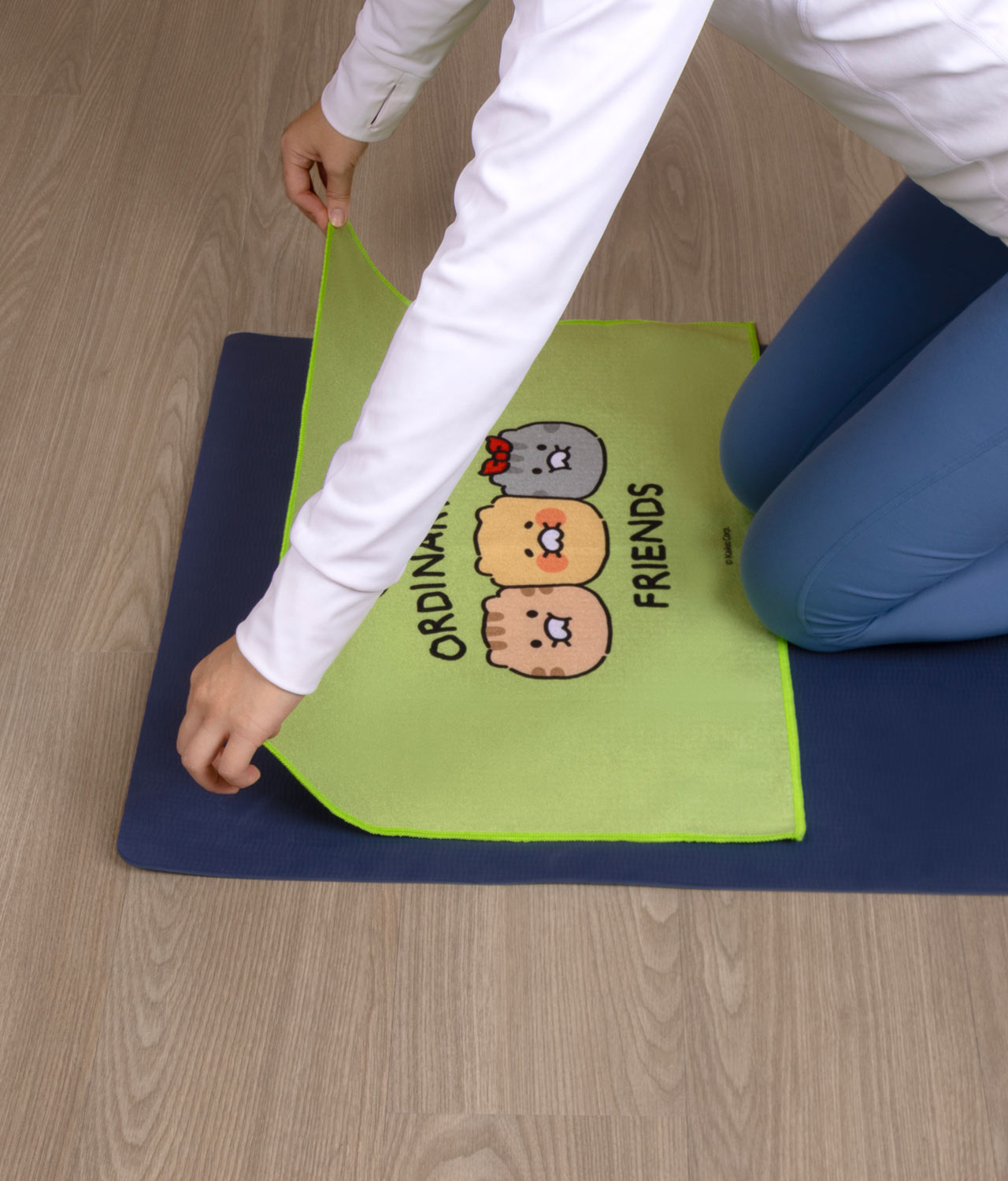 Chunsik Yoga Towel Green Serviette