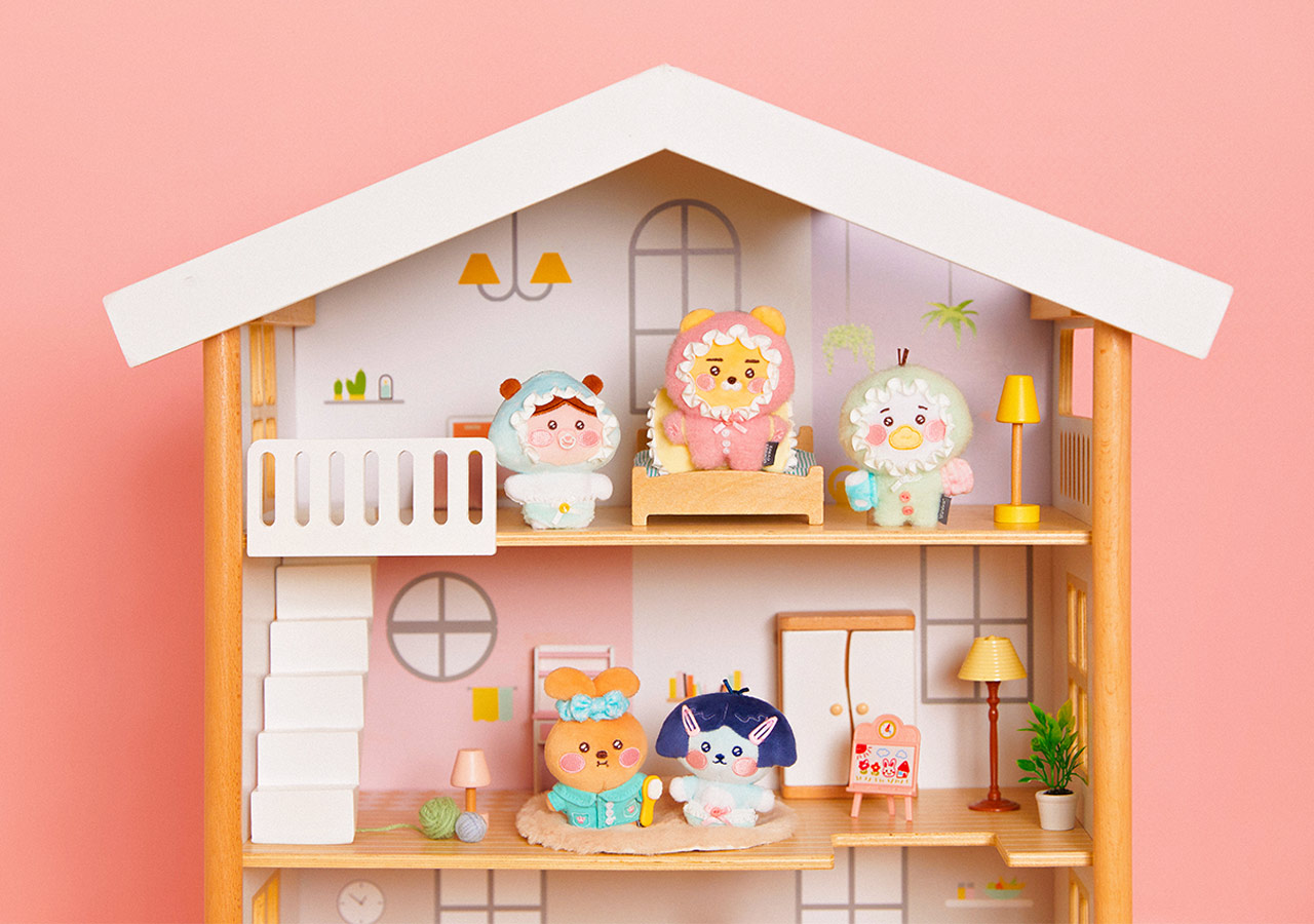 Peluche Porte-cles Petit Neo - Kakao Friends