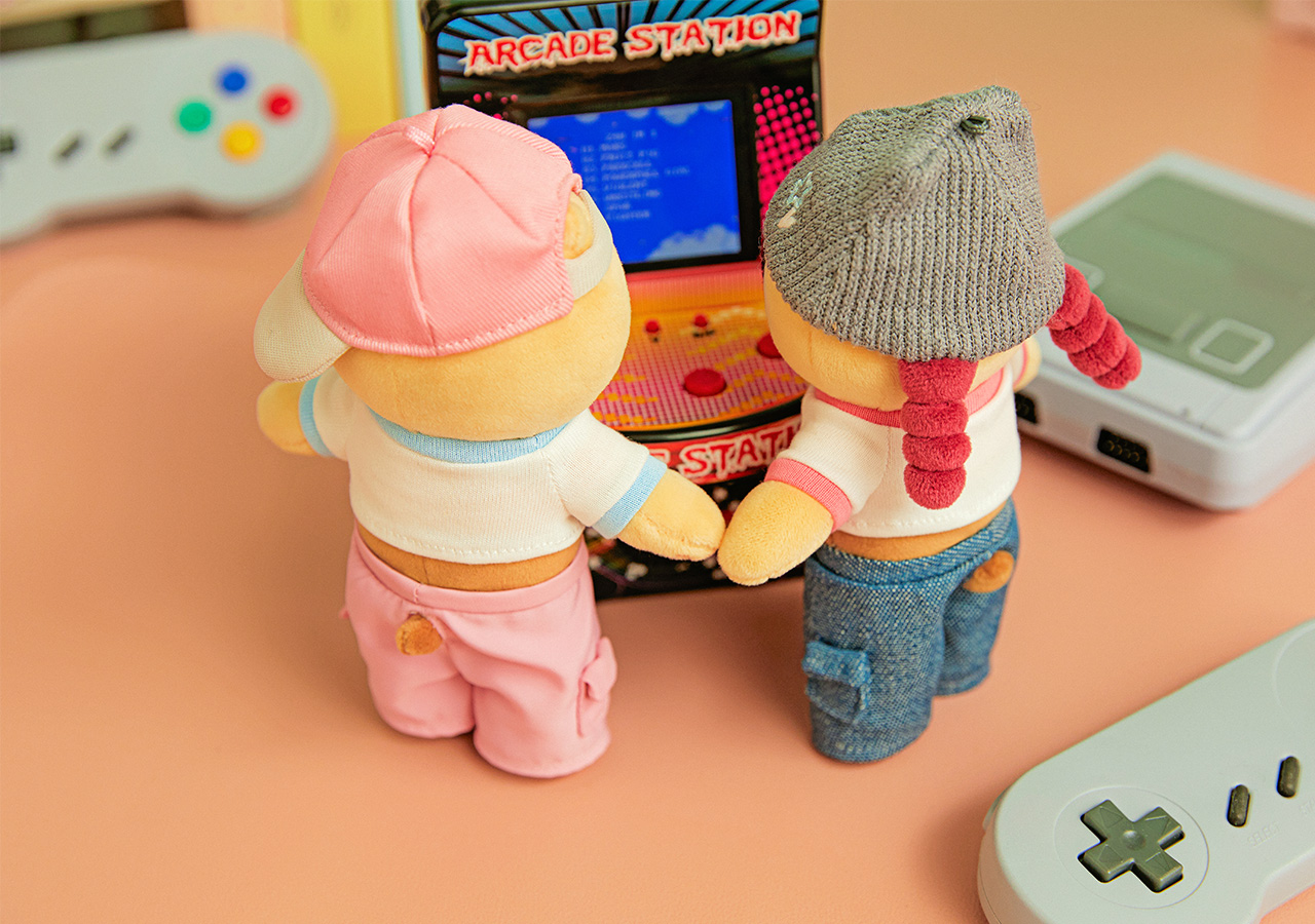 Kakao Friends Chunsik Beanie Keyring
