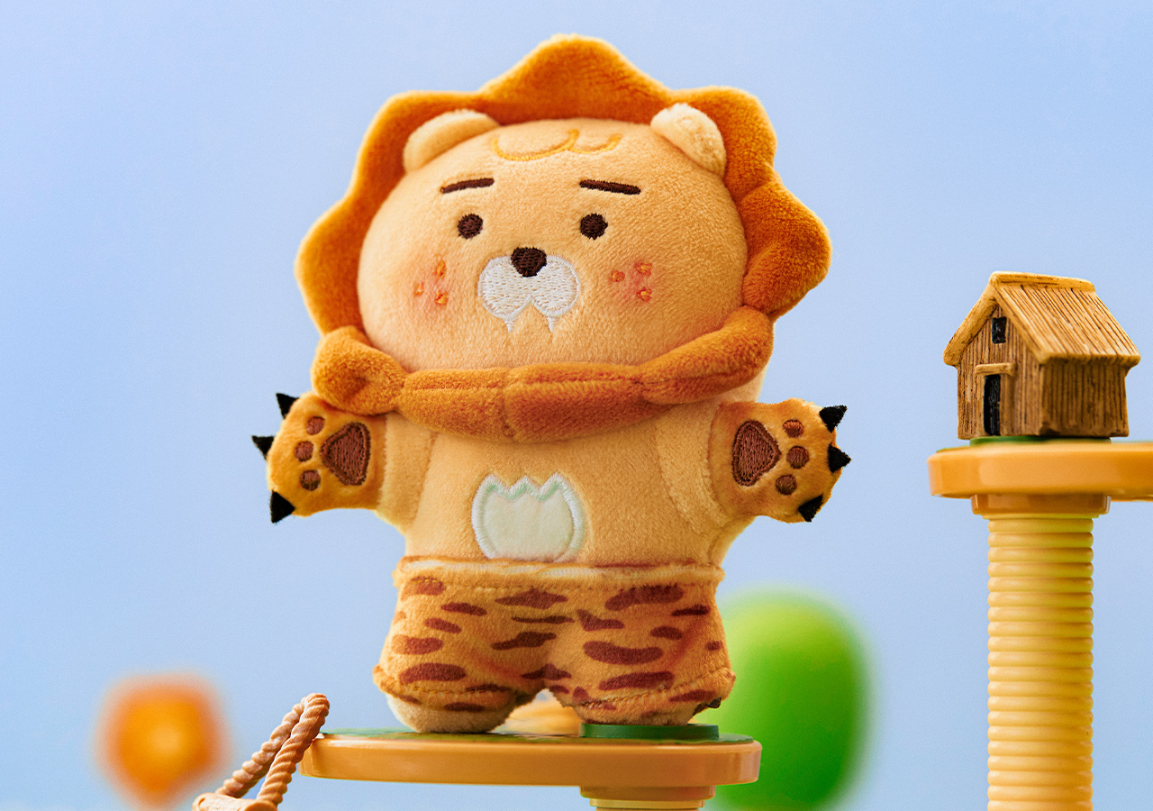FRIENDZOO Keychain Plush Little Ryan