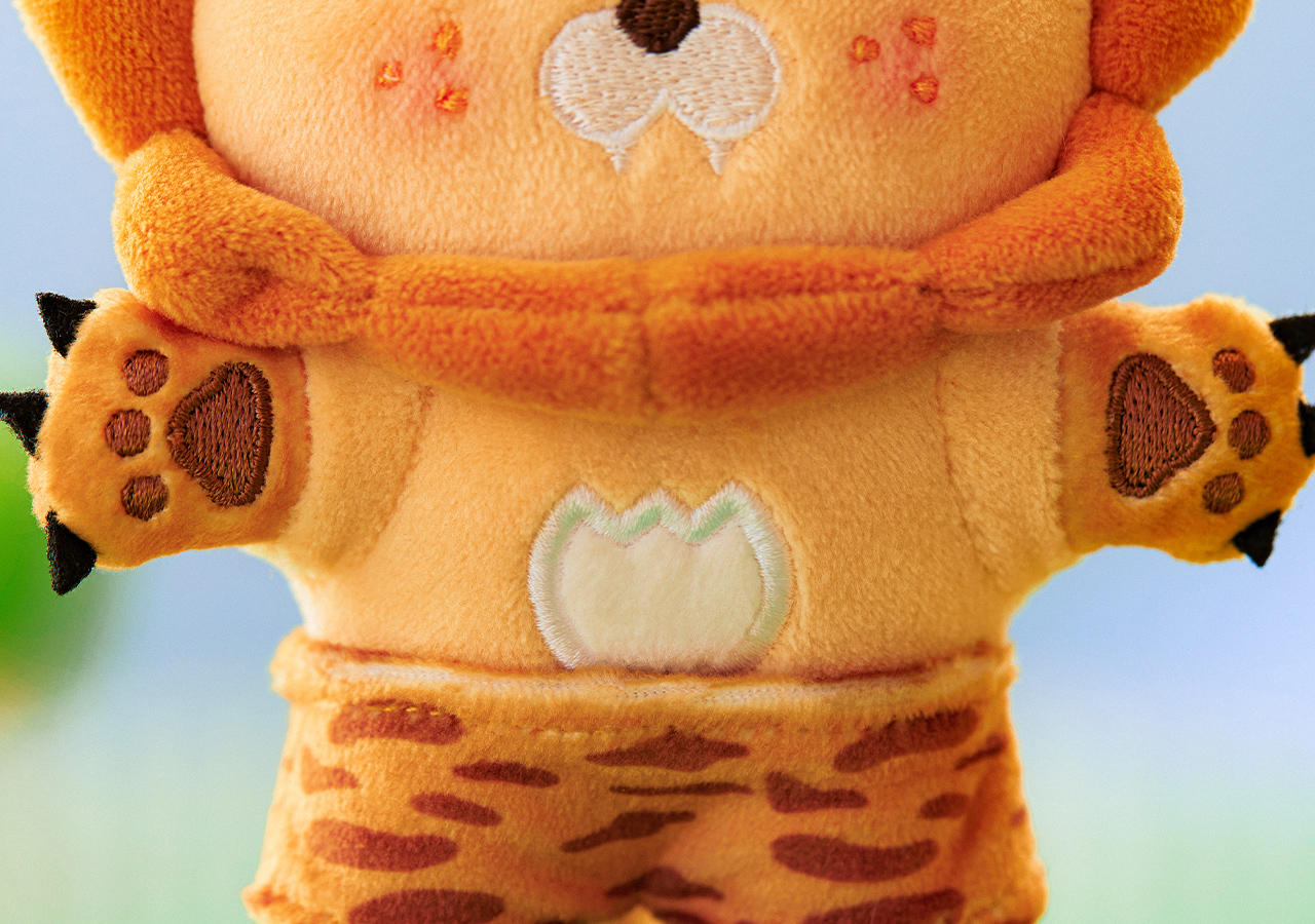 FRIENDZOO Keychain Plush Little Ryan