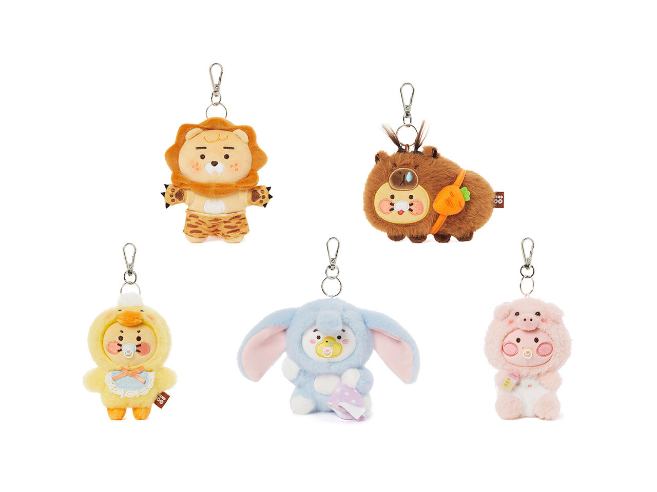 FRIENDZOO Keychain Plush Little Ryan