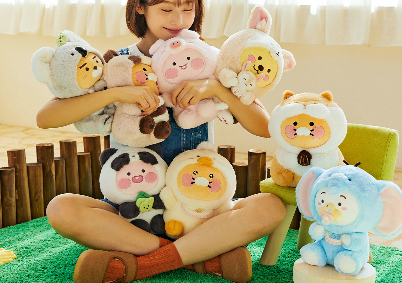 FRIENDZOO Plush Muzi