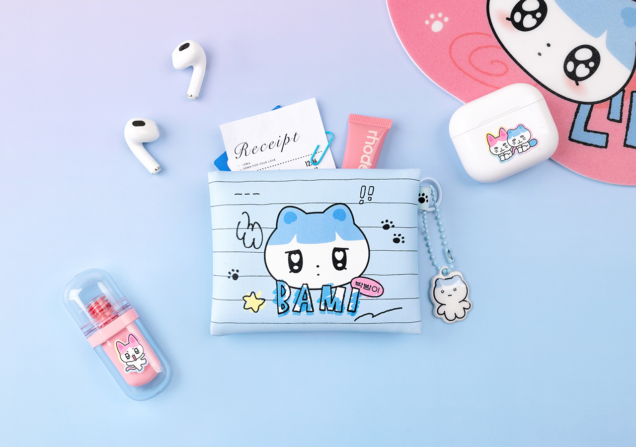 Mini Pouch & Keychain Set