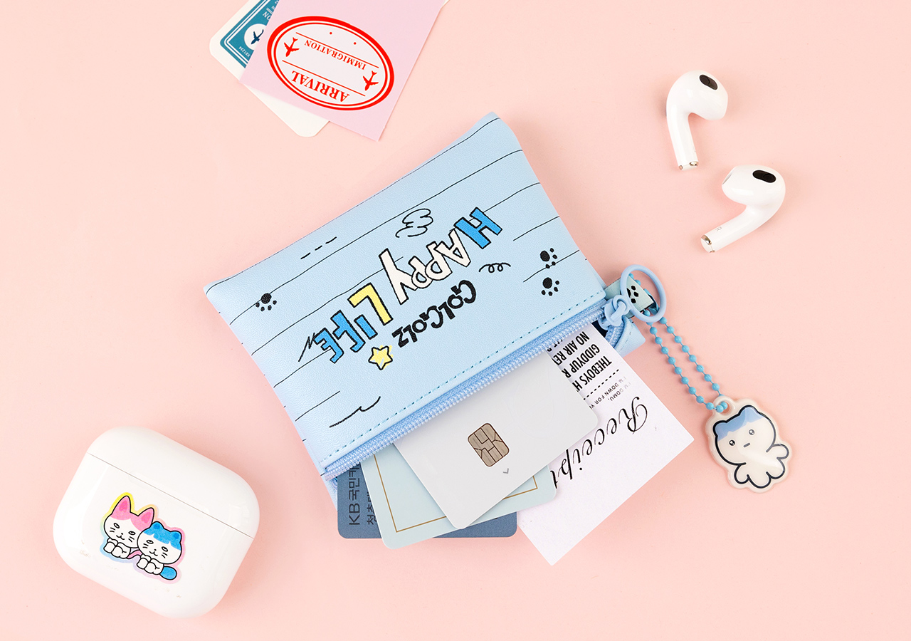 Mini Pouch & Keychain Set