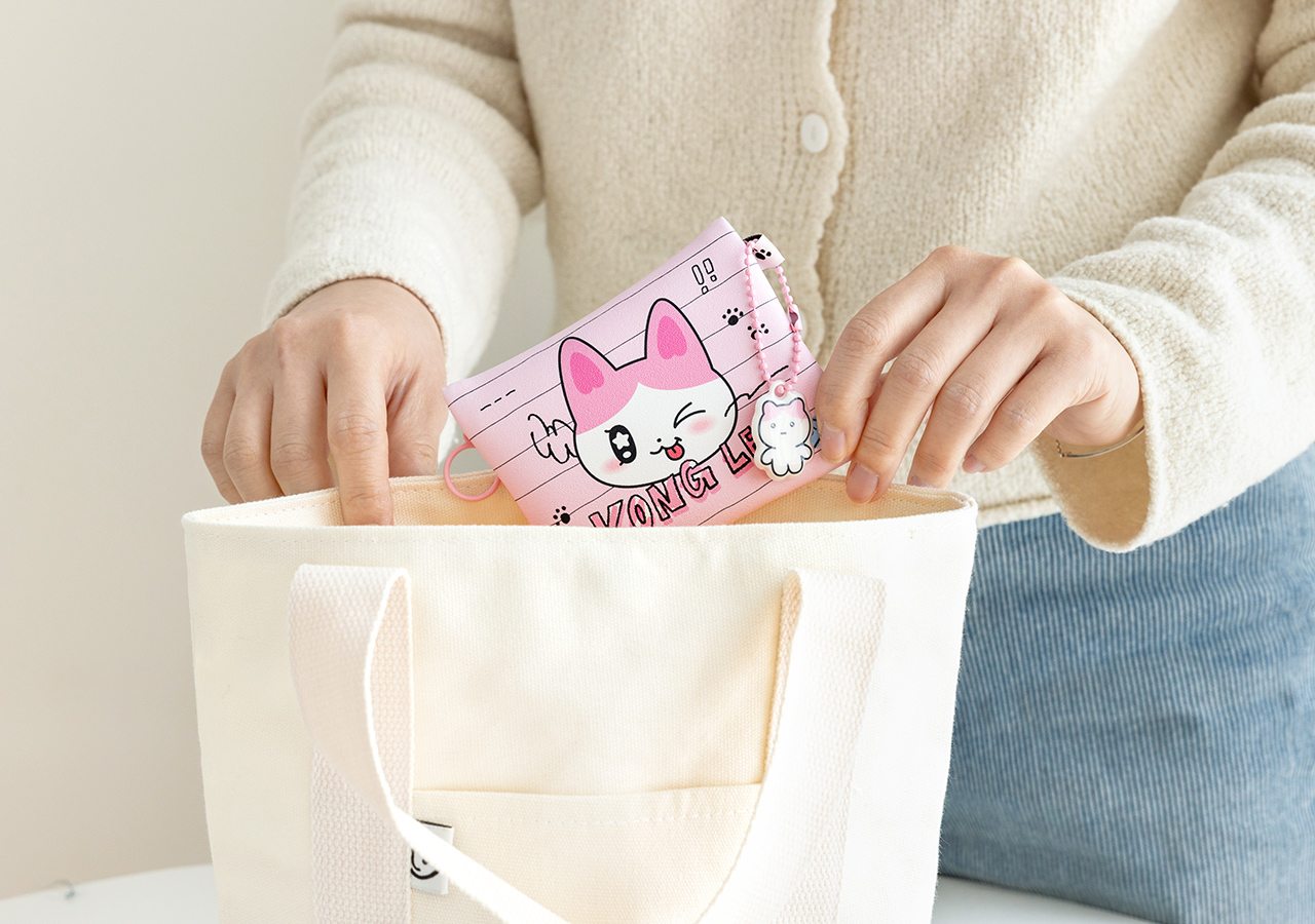 Mini Pouch & Keychain Set