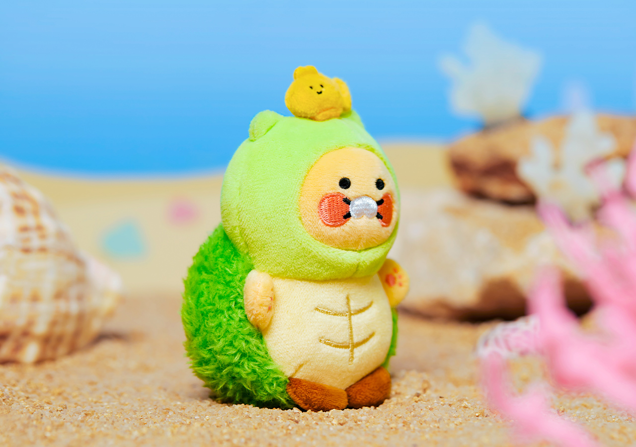 Kakao Friends Chunsik Plush Keyring