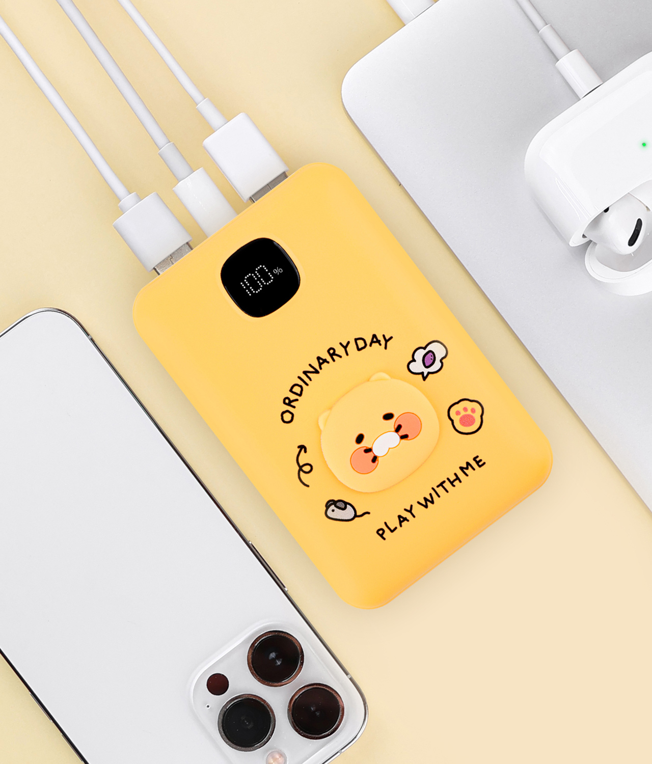 Power Bank 10,000 Yellow