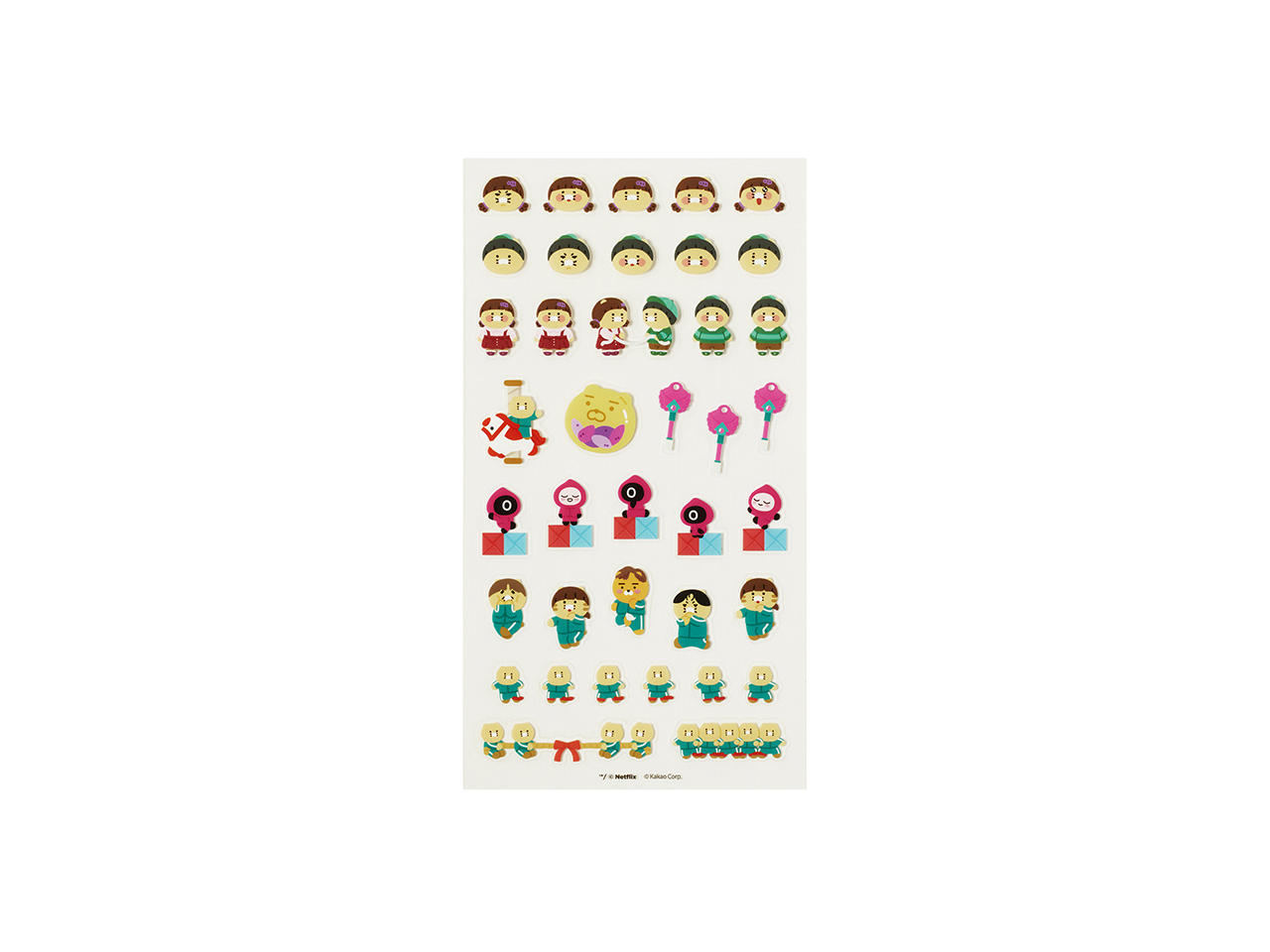 X Friends TransparentAutocollant Chunsik Sticker