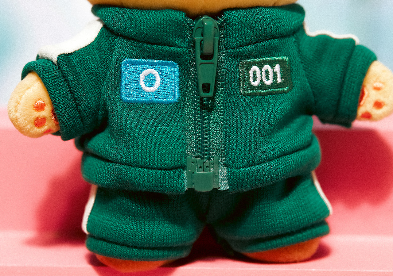 X Friends Keychain Chunsik Mini Plush