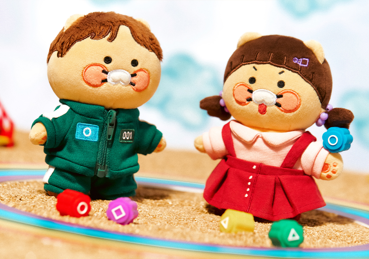 X Friends Keychain(New) Chunsik Mini Plush