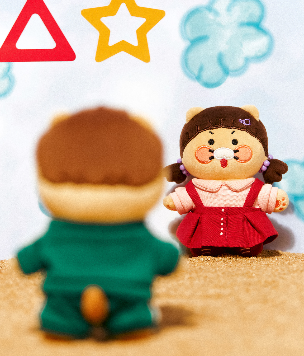 X Friends Keychain(New) Chunsik Mini Plush