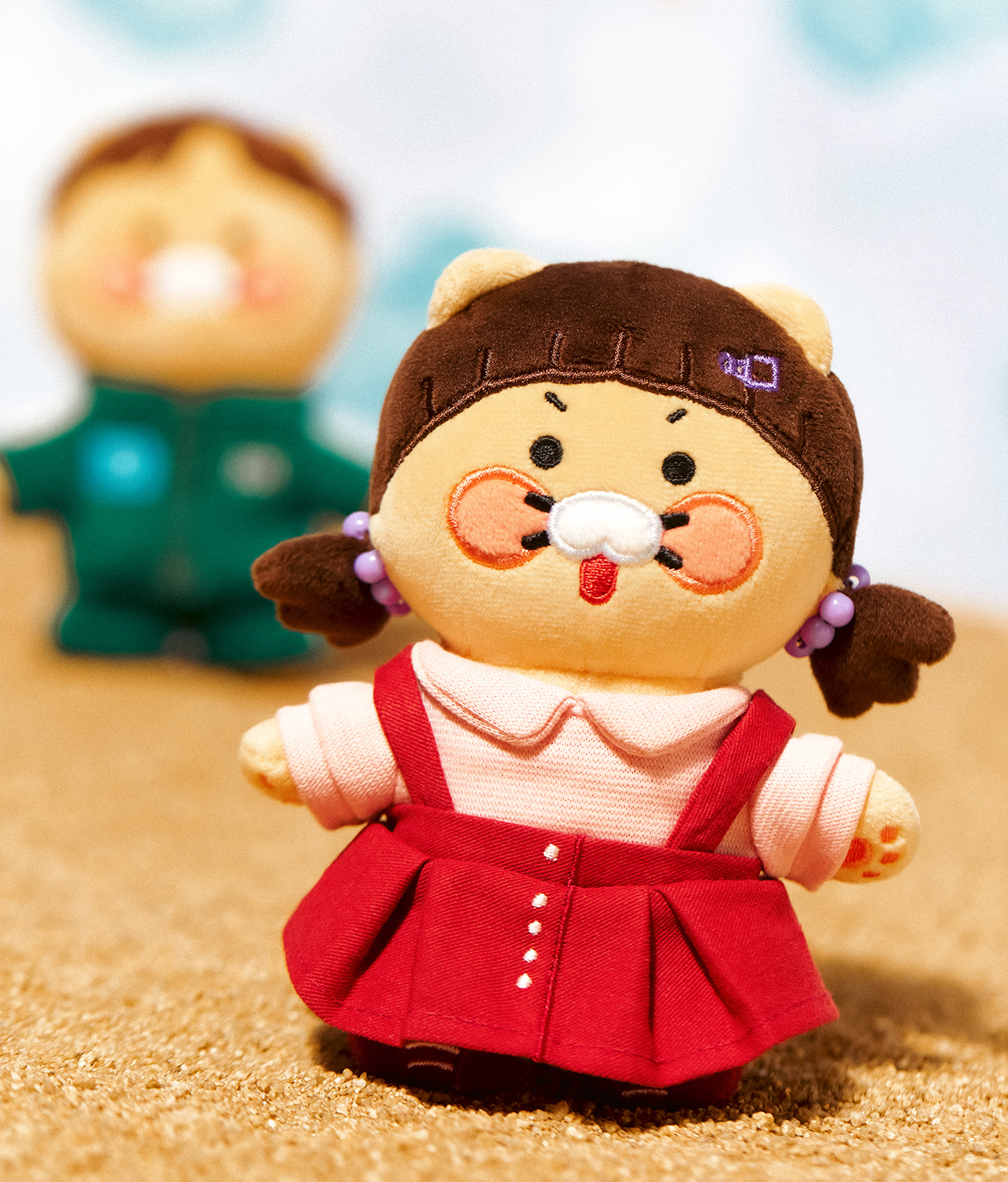X Friends Keychain(New) Chunsik Mini Plush