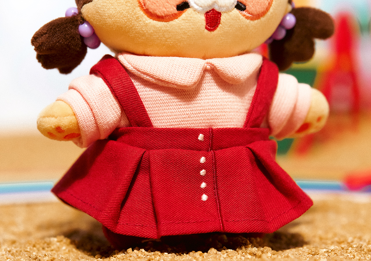 X Friends Keychain(New) Chunsik Mini Plush