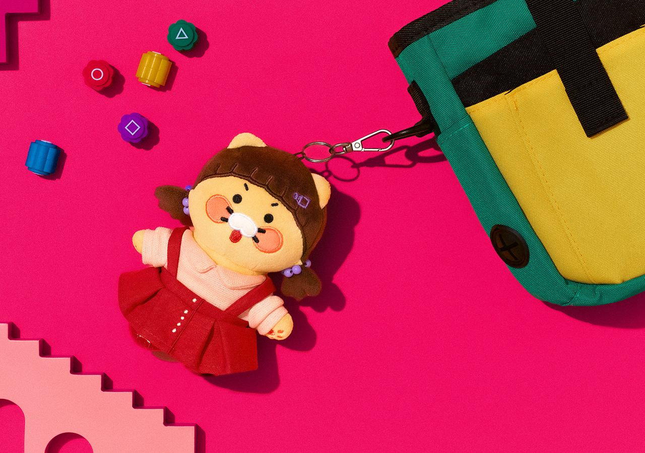 X Friends Keychain(New) Chunsik Mini Plush