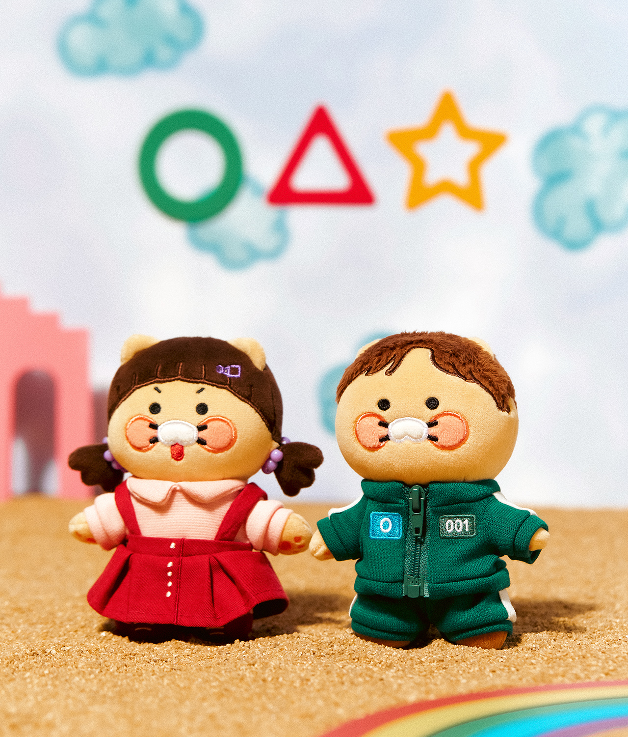 X Friends Keychain(New) Chunsik Mini Plush