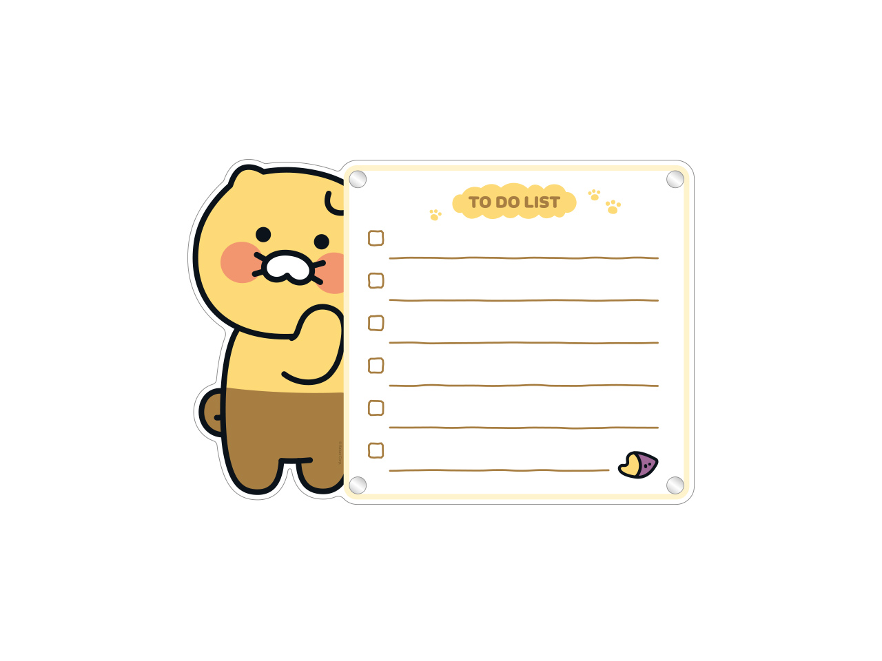 Kakao Friends Friends Memo Board Set