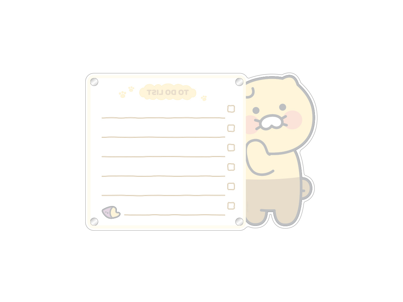 Kakao Friends Friends Memo Board Set
