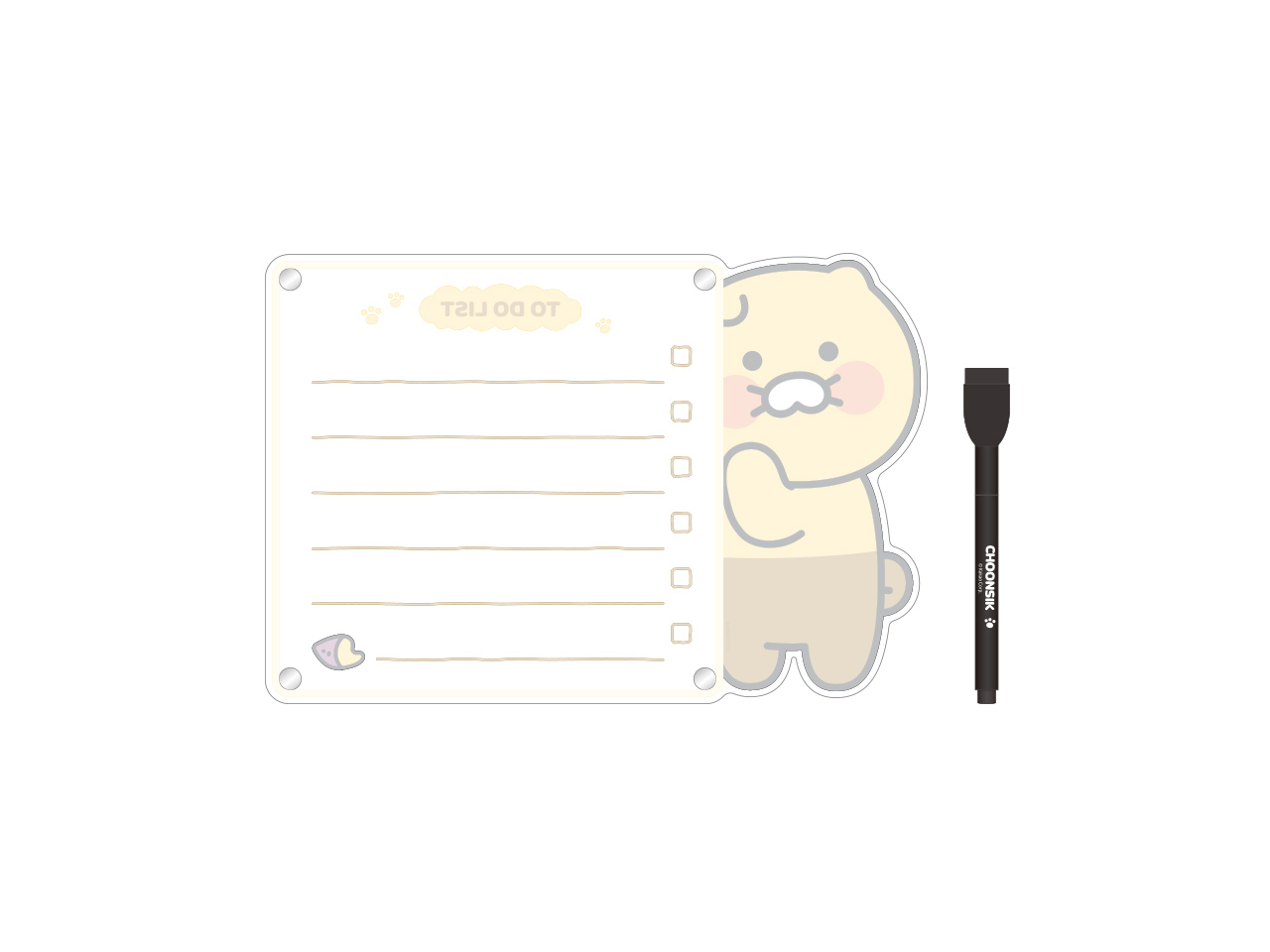 Kakao Friends Friends Memo Board Set