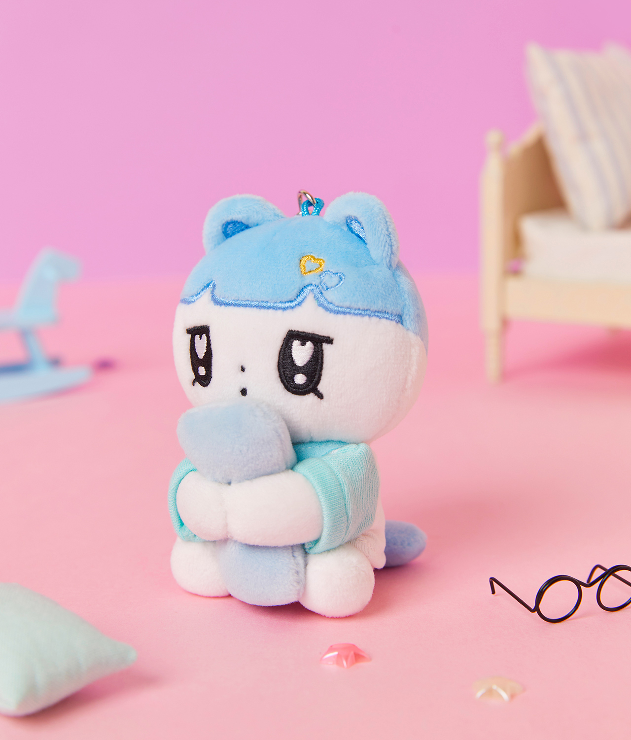MiniPorte-cles Plush Pajamas