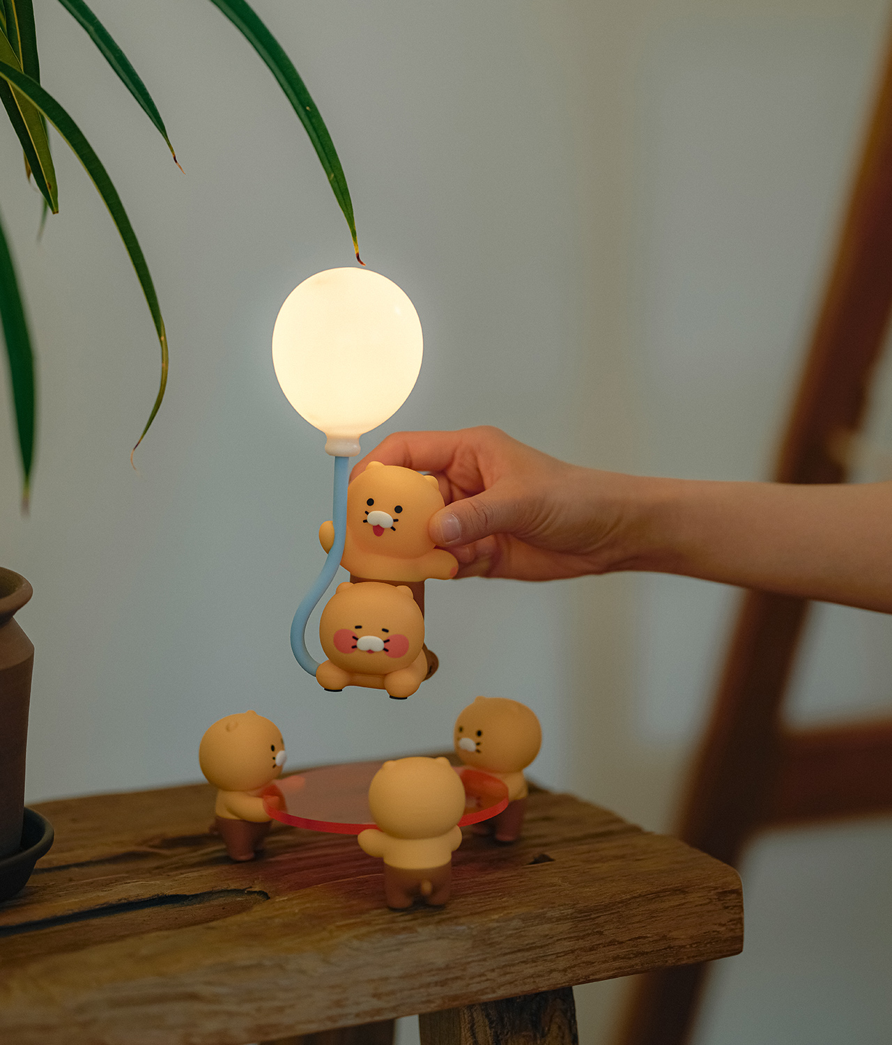 [Set] Figurine Lamp&