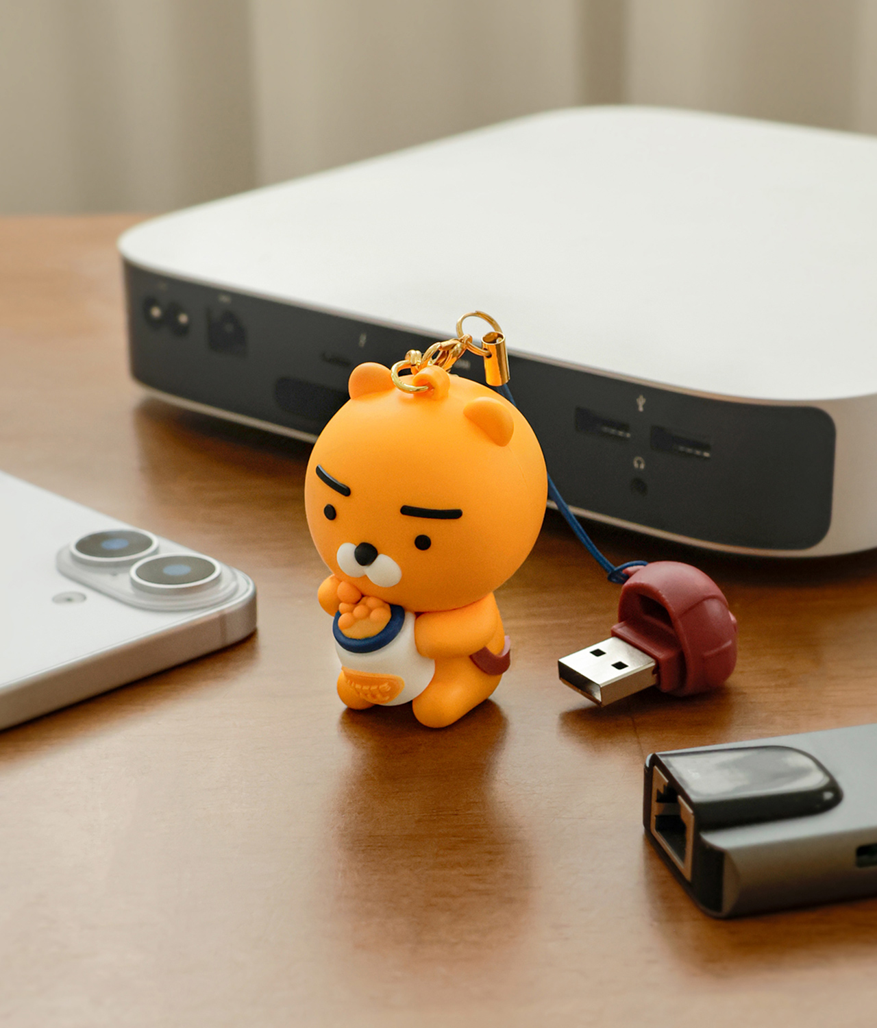64GB USB Figurine Keychain Backpack Ryan