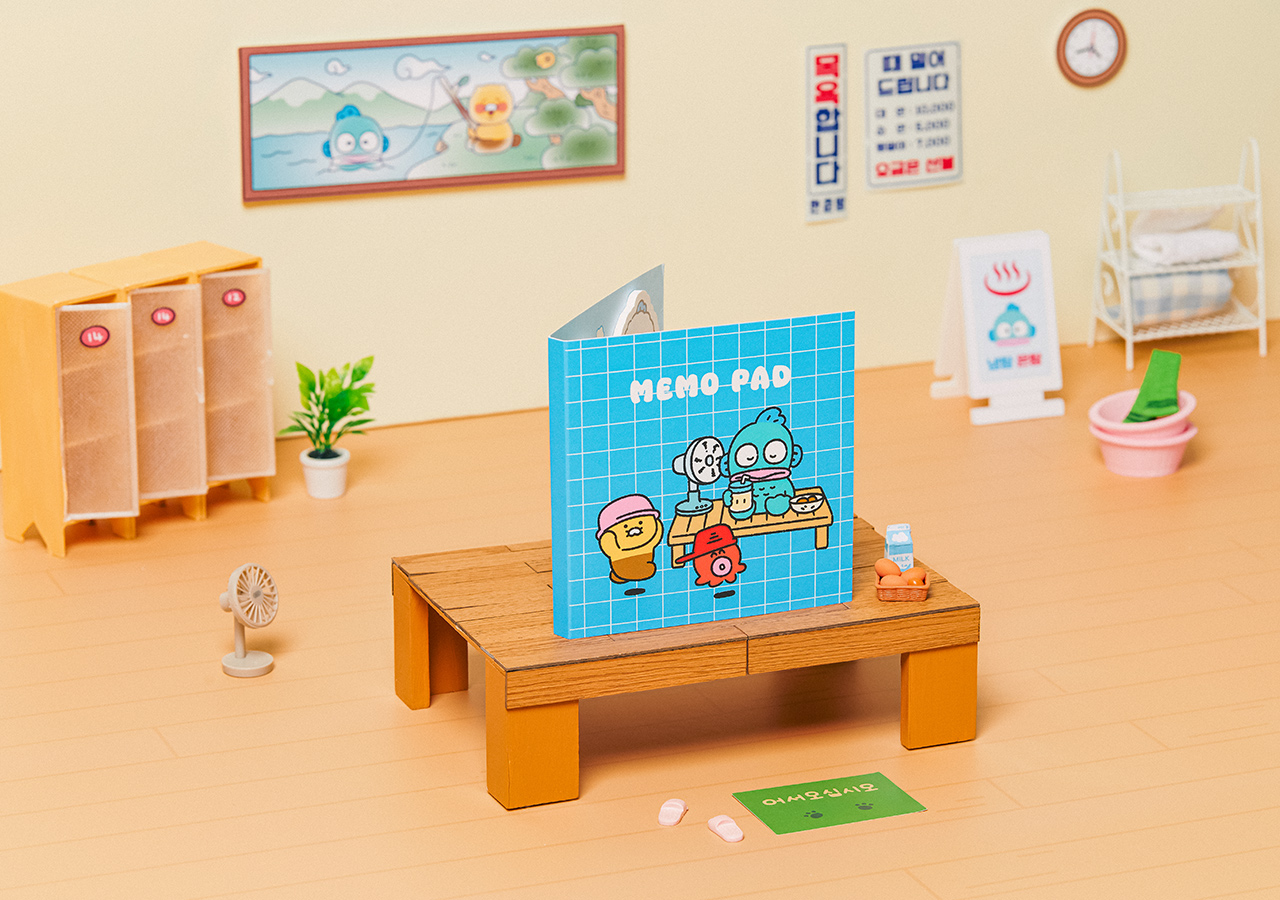 X Friends Bloc-notes Chunsik Stationery