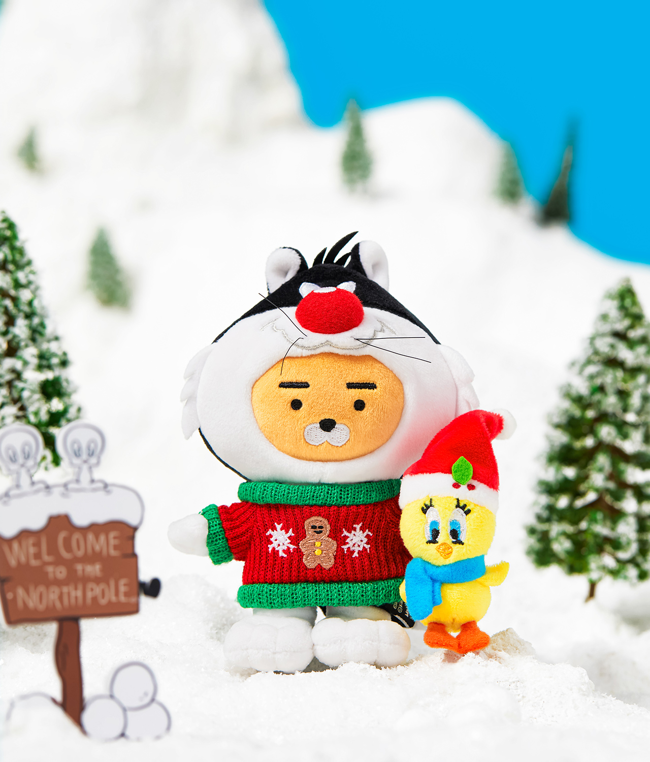 X Friends Keychain Plush Ryan